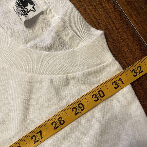 Vintage New York Yankees Shirt Mens Large Twin Towers World Series Starter 90s - Picture 9 of 9